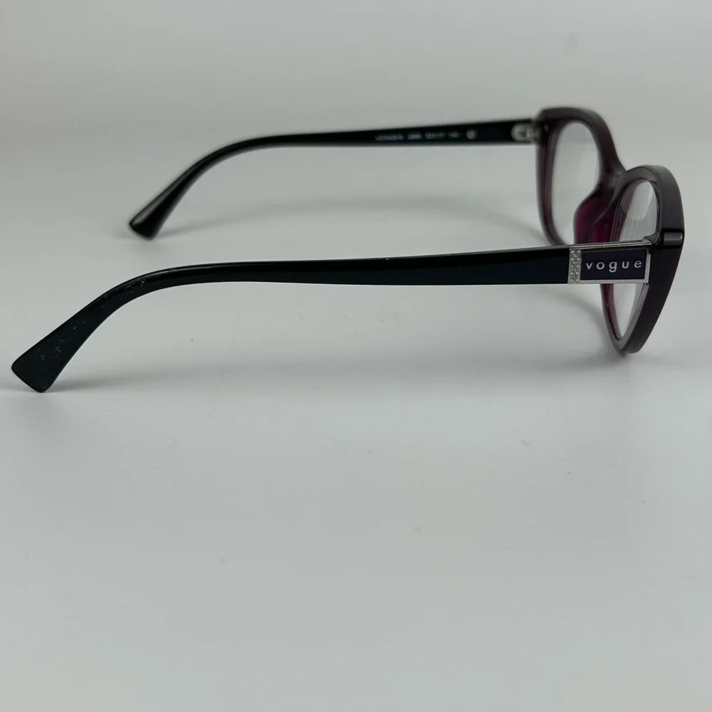 Vogue VO 5425-B 2989 Unisex Adults Eyeglasses Frame Purple Cat Eye 52-17-140‎ mm